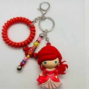 Disney Princess Ariel And Sebastian Bag Charm